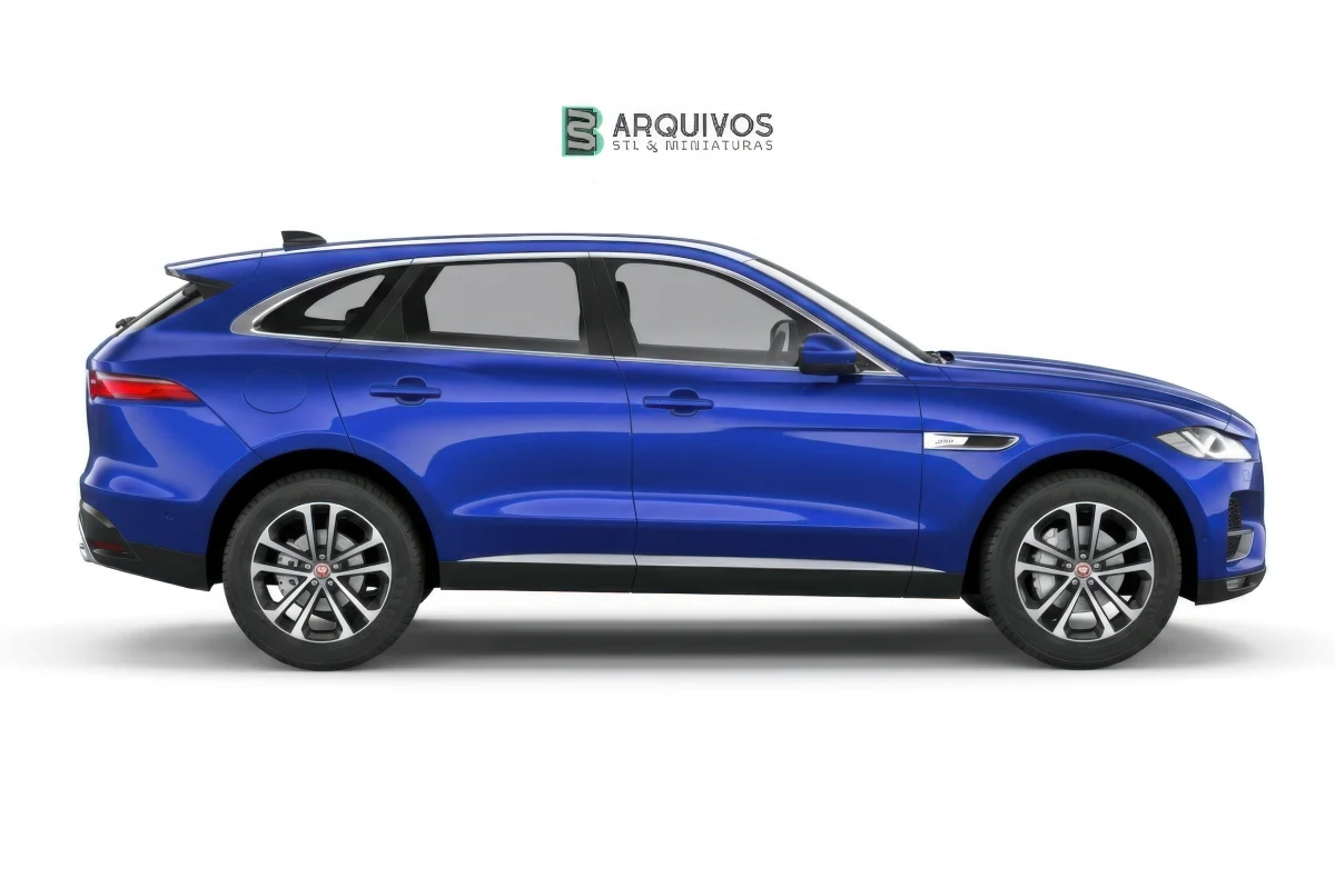 Modelo 3D STL - Jaguar F-Pace Regular 2021 — foto 2